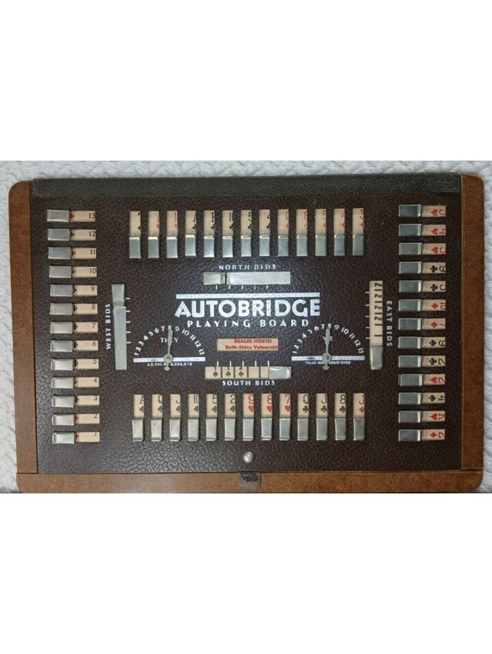 1944 - Newscraft Autobridge 3 Double-Sided Deal Sheets - Vintage